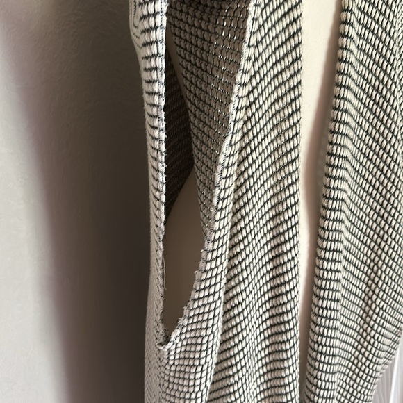 Plume & Thread Long Open Cardigan USA Knit One Size - Picture 6 of 13